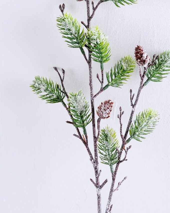 Artificial Flower 21*80cm Singel pine needle spray*2 GS-57619008 2 Artificial Flower 21*80cm Singel pine needle spray*2 GS-57619008