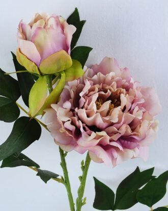 Artificial Flower 17*51cm Single Peony GS-25819017