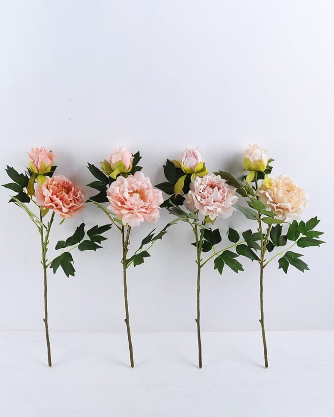 Artificial Flower 17*51cm Single Peony GS-25819019-P2
