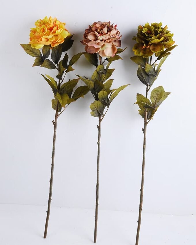 Artificial Flower 13*78cm Single peony GS-36819003