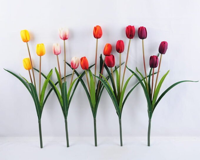 Artificial Flower 30*99cm Tulip Spray*3 GS-12819016