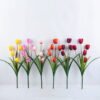 Artificial Flower 28*49cm Tulip Spray*5 GS-12819015