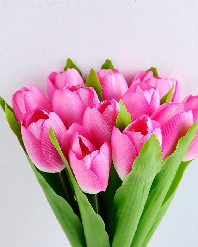 Artificial Flower 14*40cm Tulip bouquet*12 GS-12819017