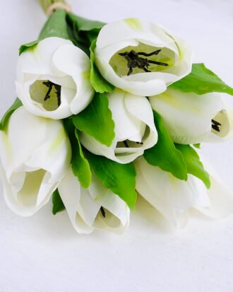 Artificial Flower 14*32cm Tulip bouquet*7 GS-12819018-W1