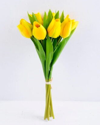 Artificial Flower 14*32cm Tulip bouquet*7 GS-12819018-Y1