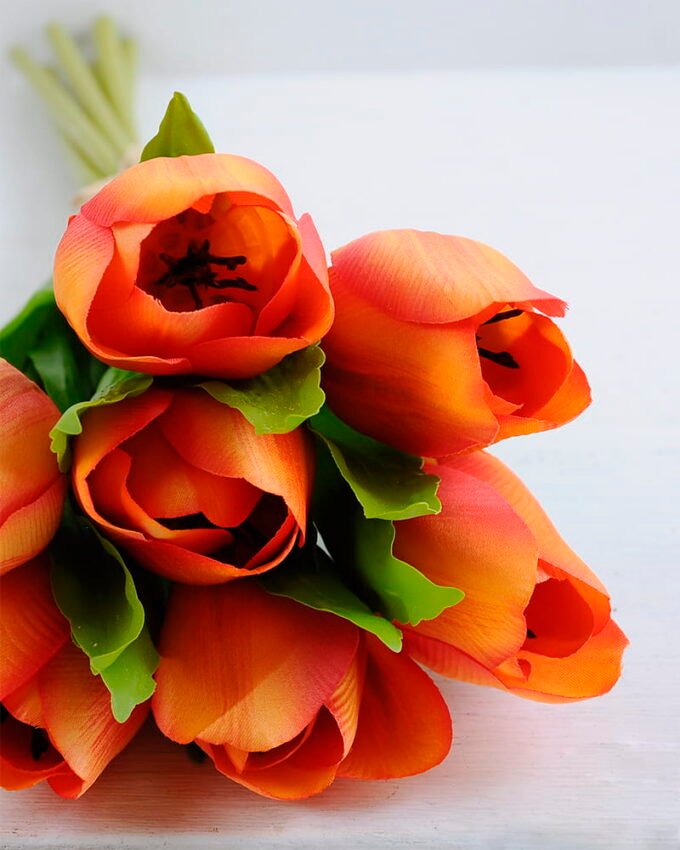 Artificial Flower 14*32cm Tulip bouquet*7 GS-12819018