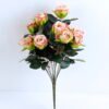Artificial Flower W56 H46cm Rose bush*12 GS-0690388-P1