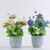 Artificial Flower 21*21*31cm Wild flowers in Paper pot GS-03319338