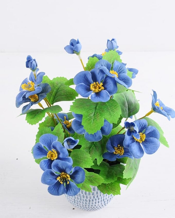 Artificial Flower 21*21*31cm Wild flowers in Paper pot GS-03319338