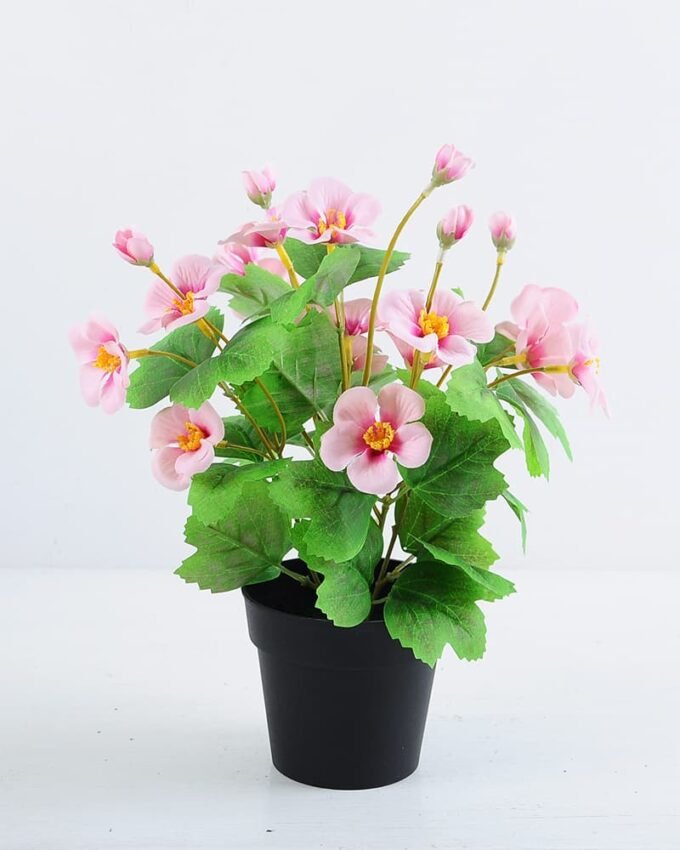 Artificial Flower 23*23*30cm Wild flowers in plastic pot GS-03319329-P1