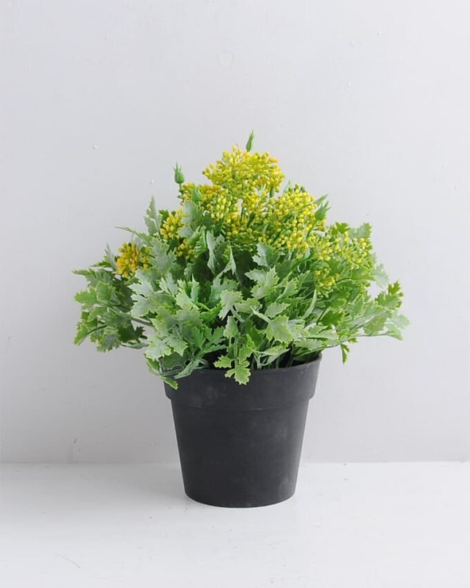 Artificial Flower 20*20*21.5cm Wild plants in plastic pot GS-03319350-W1