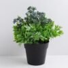 Artificial Flower 20*20*21.5cm Wild plants in plastic pot GS-03319350