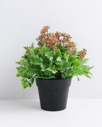 Artificial Flower 20*20*21.5cm Wild plants in plastic pot GS-03319350