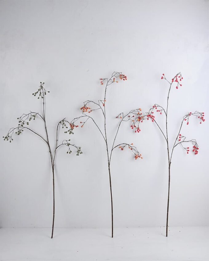 Artificial Flower 17*94cm fruit Spray GS-53619030-G1