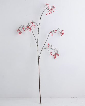 Artificial Flower 17*94cm fruit Spray GS-53619030-R1 Christmas Item YeahFlower is one of Chinese leading OEM manufacturers and exporters , supplying the silk flowers, wholesale artificial trees Artificial Flower 17*94cm fruit Spray GS-53619030-R1