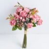 Artificial Flower 20*34cm mini rose bouquet GS-28219027-P1