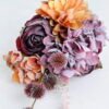 Artificial Flower 20*37cm rose and dahlia bouquet GS-28219024-R2