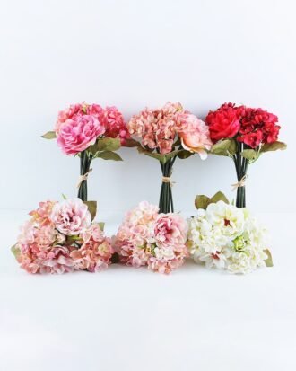 Artificial Flower 18*28CM rose bouquet*9 GS-48719016-W1