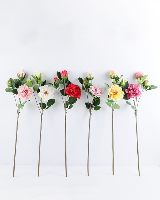 Artificial Flower 15*69CM rose spray*3 GS-48719004-P1