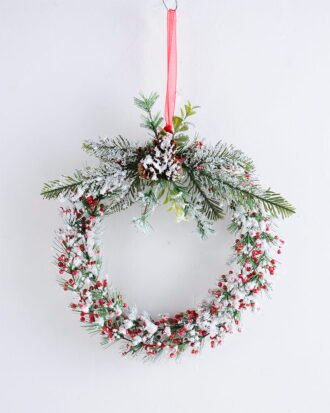 Artificial Plant 26*29*5CM Berries Wreath GS-56919037