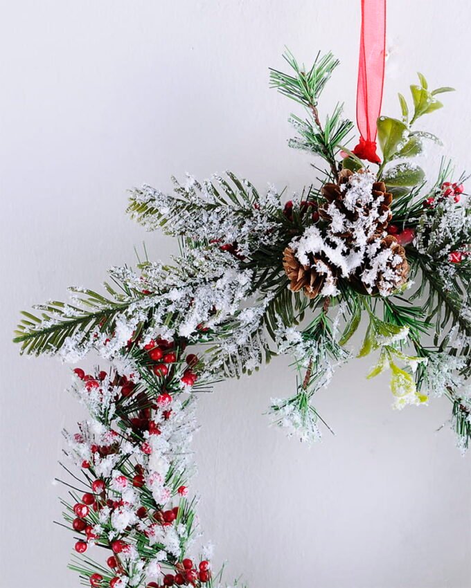 Artificial Plant 26*29*5CM Berries Wreath GS-56919037 2 Artificial Plant 26*29*5CM Berries Wreath GS-56919037