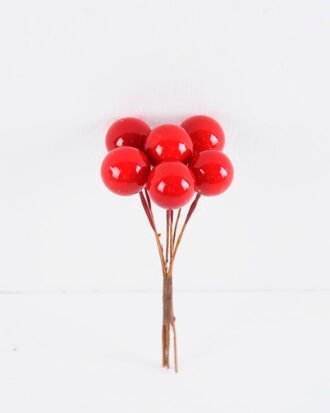 Artificial Plant 3.5*3.5*7CM Berry bouquet*6 GS-33519004 Christmas Item YeahFlower is one of Chinese leading OEM manufacturers and exporters , supplying the silk flowers, wholesale artificial trees Artificial Plant 3.5*3.5*7CM Berry bouquet*6 GS-33519004