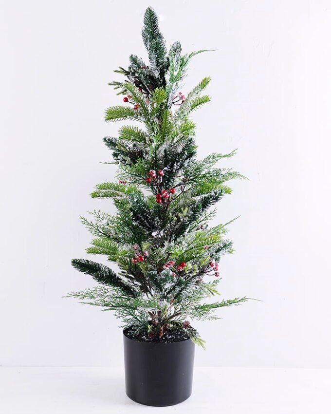 Artificial Plant 42*39*88CM Christmas tree in the plastic pot GS-13519007 1 Artificial Plant 42*39*88CM Christmas tree in the plastic pot GS-13519007