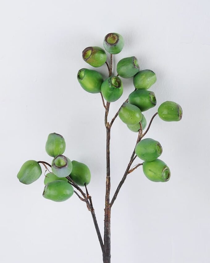 Artificial Plant 15*60cm Eucalyptus fruit spray*3 GS-27419015-G1