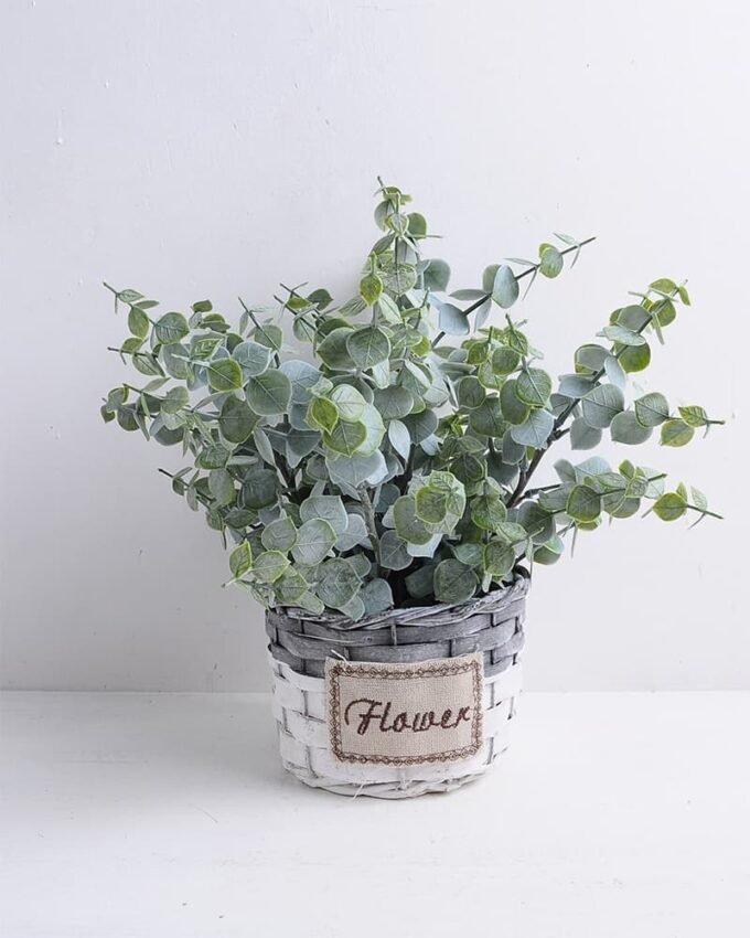 Artificial Plant 30*30*30cm Eucalyptus in Basket GS-03319354