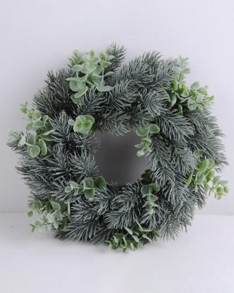Artificial Plant 25*70CM Eucalyptus ring GS-54019065 WREATH YeahFlower is one of Chinese leading OEM manufacturers and exporters , supplying the silk flowers, wholesale artificial trees Artificial Plant 25*70CM Eucalyptus ring GS-54019065