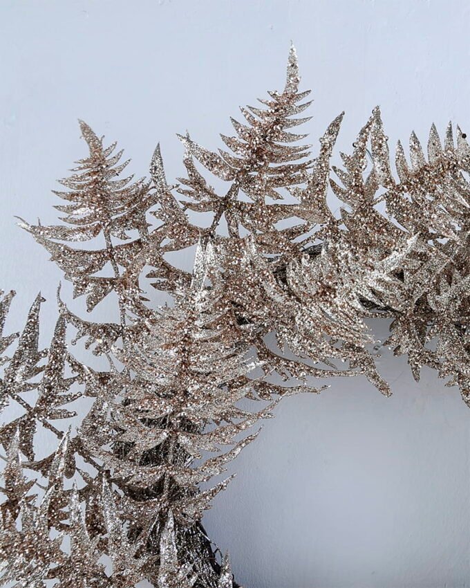 Artificial Plant 57*57*9CM Fern Wreath GS-56919004