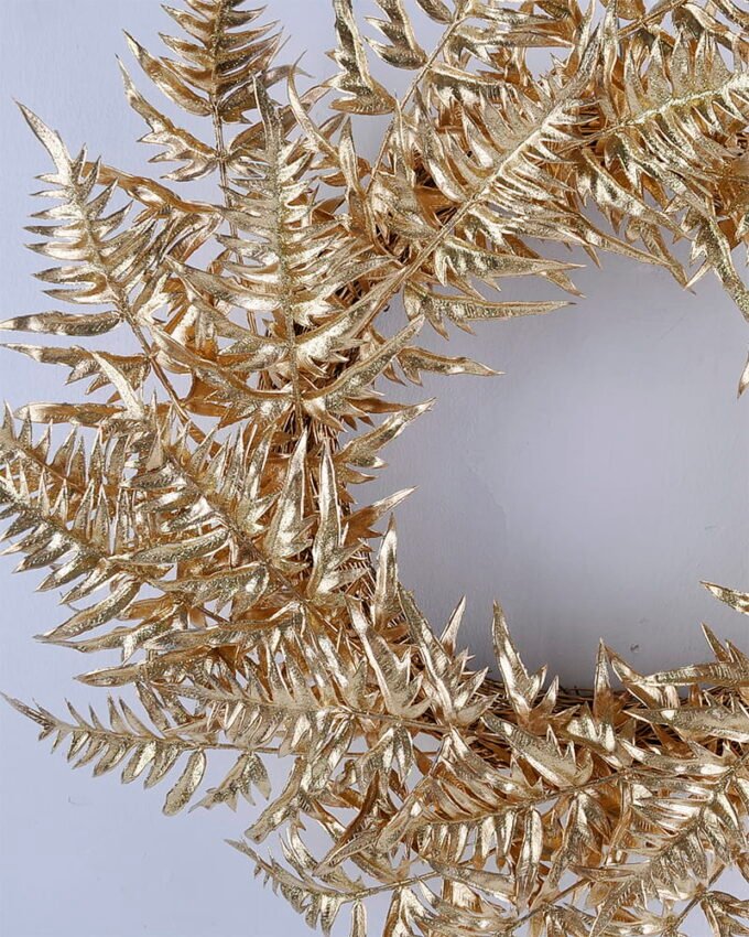 Artificial Plant 50*50*9CM Fern Wreath GS-56919014 2 Artificial Plant 50*50*9CM Fern Wreath GS-56919014