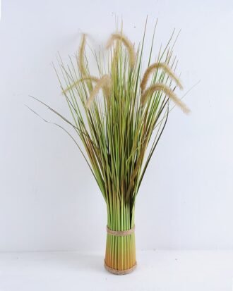 Artificial Plant 43*70CM Grass with flax rope GS-17719025-G1 Tree&Plant YeahFlower is one of Chinese leading OEM manufacturers and exporters , supplying the silk flowers, wholesale artificial trees Artificial Plant 43*70CM Grass with flax rope GS-17719025-G1