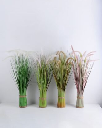 Artificial Plant 43*70CM Grass with flax rope GS-17719025-G1 Tree&Plant YeahFlower is one of Chinese leading OEM manufacturers and exporters , supplying the silk flowers, wholesale artificial trees Artificial Plant 43*70CM Grass with flax rope GS-17719025-G1