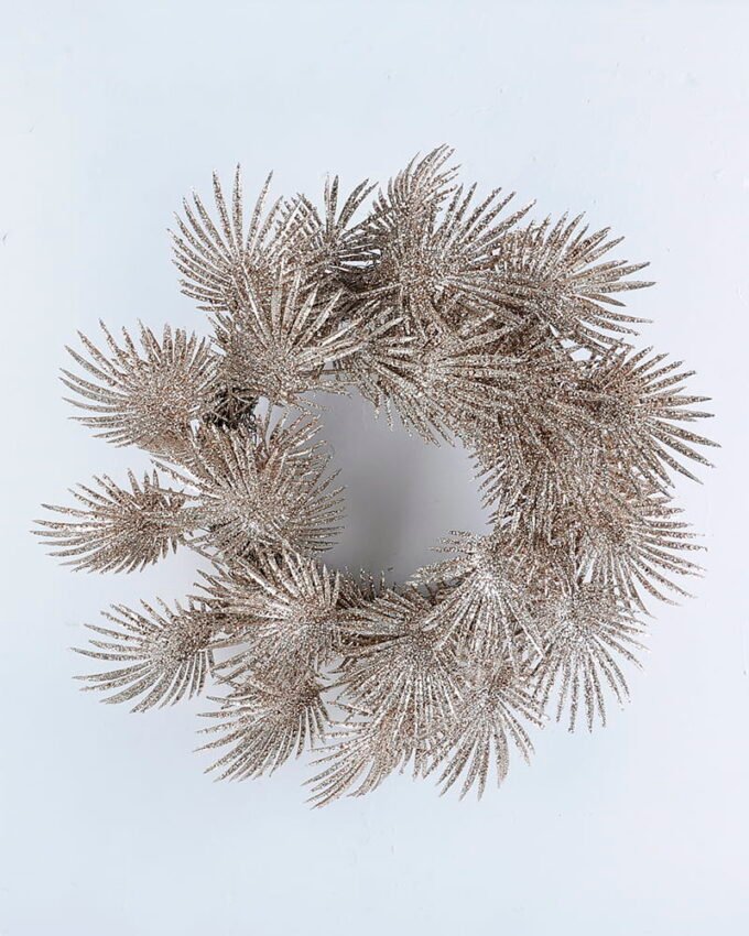 Artificial Plant 54*54*11CM Leaves Wreath GS-56919012