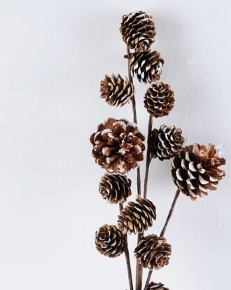 Artificial Plant 12*63CM Nature pine cone spray GS-33519006