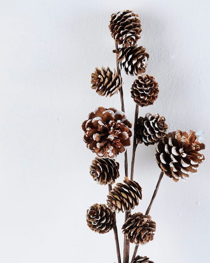 Artificial Plant 12*63CM Nature pine cone spray GS-33519006
