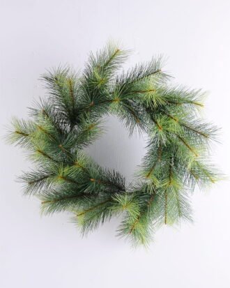 Artificial Plant D:60CM Pine Needle Wreath GS-57519020CONTI Christmas Item YeahFlower is one of Chinese leading OEM manufacturers and exporters , supplying the silk flowers, wholesale artificial trees Artificial Plant D:60CM Pine Needle Wreath GS-57519020CONTI