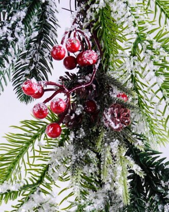 Artificial Plant 38*170*10CM Pine needle&berry hanging GS-13519006