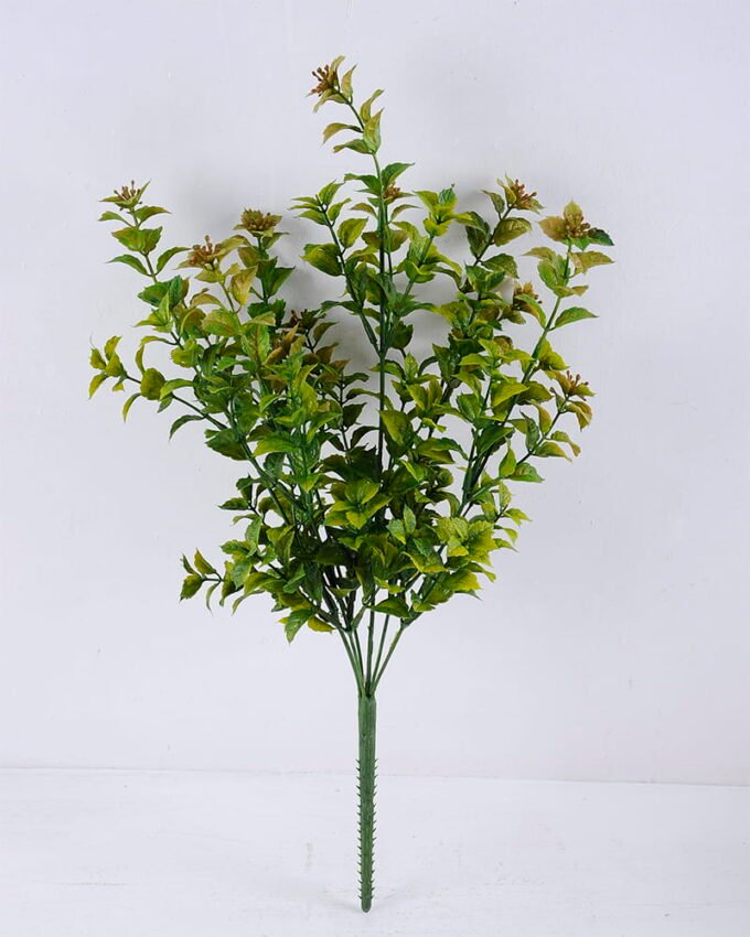 Artificial Plant 23*46cm Plastic mint leaves bush*6 GS-56919096