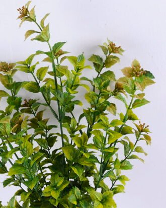 Artificial Plant 23*46cm Plastic mint leaves bush*6 GS-56919096