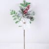 Artificial Plant 23*50cm Poinsettia & Berries Spray GS-56919060