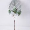 Artificial Plant 13*31cm Poinsettia & Monstera Spray GS-56919063 1 Artificial Plant 13*31cm Poinsettia & Monstera Spray GS-56919063