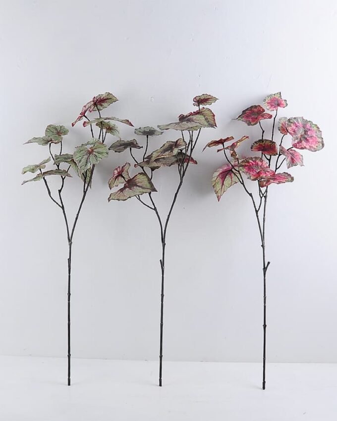 Artificial Plant 25*78CM SINGLE BEGONIA LEAVE GS-39119030