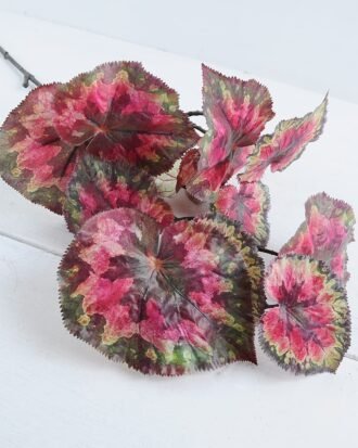 Artificial Plant 25*78CM SINGLE BEGONIA LEAVE GS-39119030