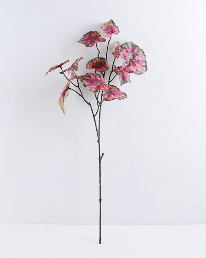 Artificial Plant 25*78CM SINGLE BEGONIA LEAVE GS-39119030