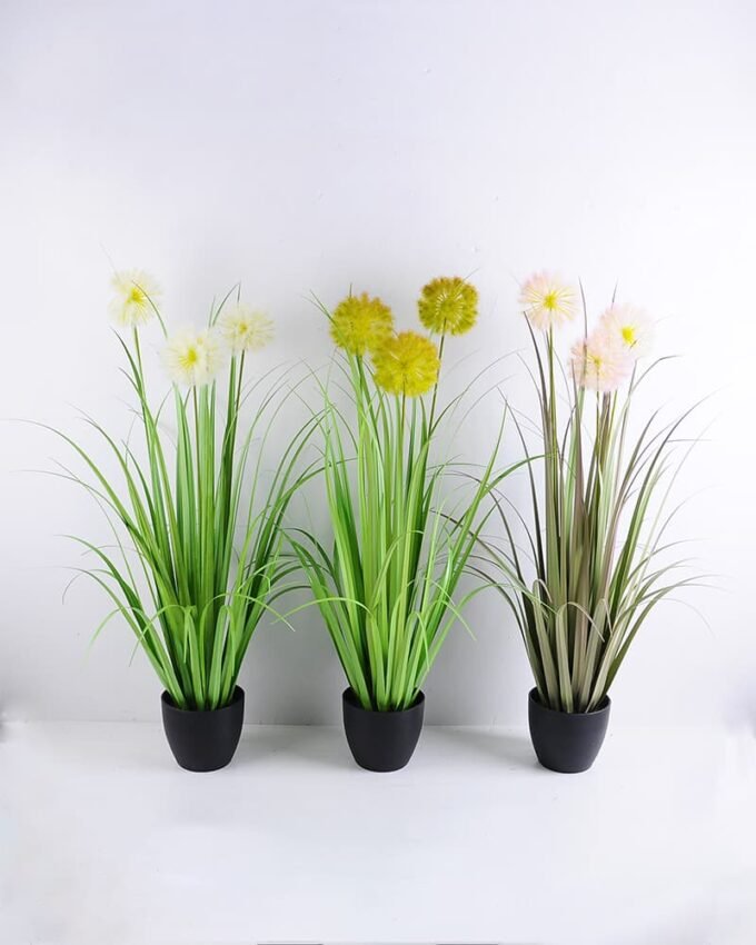Artificial Tree 60*65*87CM Dandelion/Grass In Pot GS-45719040