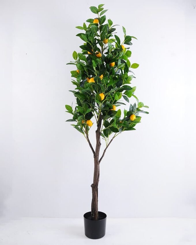 Artificial Tree 52*51*150cm Lemon tree in plastic pot GS-43419032