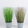 Artificial Tree 25*29CM Plastic grass in metal pot GS-45719051+P 1 Artificial Tree 25*29CM Plastic grass in metal pot GS-45719051+P
