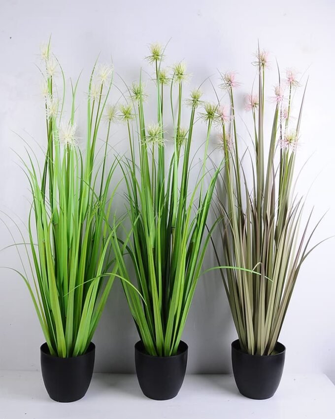 Artificial Tree 50*75*121CM Plastic grass in pot GS-45719046 1 Artificial Tree 50*75*121CM Plastic grass in pot GS-45719046